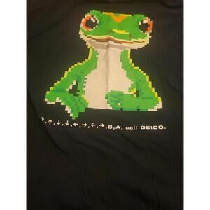 Geico Gaming Pixelated Nintendo Y2k Tshirt Size X Large XL